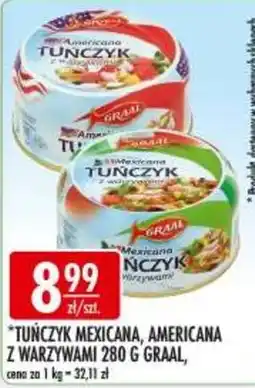 Sklepy Doroty Tuńczyk Mexicana, Americana z warzywami Graal oferta