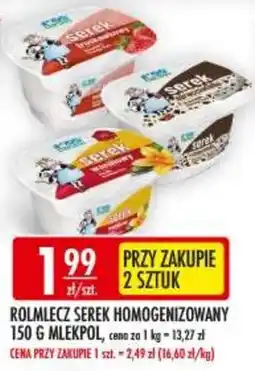 Sklepy Doroty Rolmlecz Serek Homogenizowany oferta