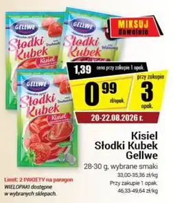 Premium Nasz Sklep Kisiel Słodki Kubek Gellwe oferta