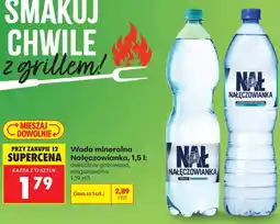 Biedronka Woda mineralna Nałęczowianka oferta