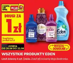 Biedronka WSZYSTKIE PRODUKTY EDEN oferta