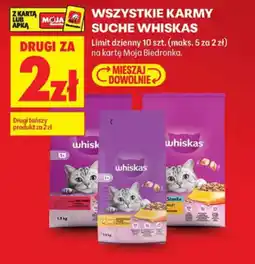 Biedronka Karma sucha Whiskas oferta