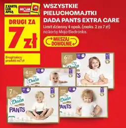 Biedronka Pieluchomajtki Dada Pants Extra Care oferta