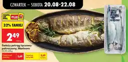 Biedronka Świeży pstrąg tęczowy patroszony, Marinero oferta