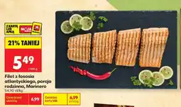 Biedronka Filet z łososia atlantyckiego, porcja rodzinna, Marinero oferta