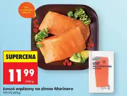 Biedronka Łosoś wędzony na zimno Marinero oferta