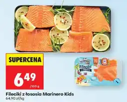 Biedronka Fileciki z łososia Marinero Kids oferta