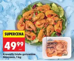 Biedronka Krewetki białe gotowane Marinero oferta