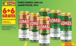 Biedronka Piwo Łomża Jasne Pełne Pils oferta