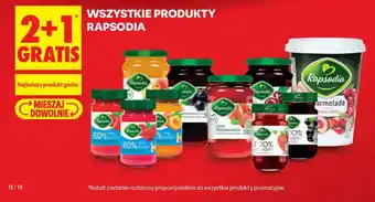 Biedronka Wszystkie produkty Rapsodia oferta