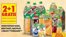 Biedronka Soki, nektary, napoje i musy Tymbark oferta