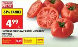 Biedronka Pomidor malinowy polski układowany na wage oferta