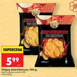 Biedronka Chipsy Asia Flavours oferta
