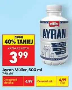 Biedronka Ayran Müller oferta