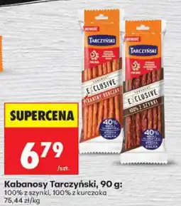 Biedronka Kabanosy Tarczyński oferta