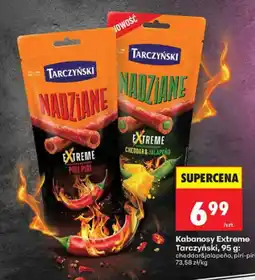 Biedronka Kabanosy Extreme Tarczyński oferta