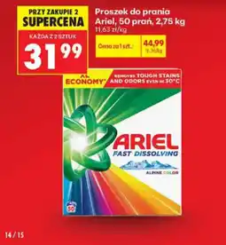 Biedronka Proszek do prania Ariel oferta