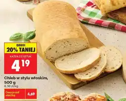 Biedronka Chleb w stylu włoskim oferta