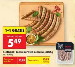 Biedronka Kiełbaski białe surowe cienkie oferta