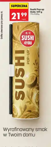 Biedronka Sushi Pop up Gold oferta