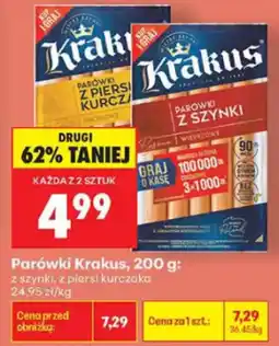 Biedronka Parówki Krakus oferta