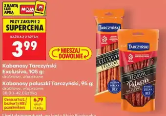 Biedronka Kabanosy Tarczyński Exclusive oferta