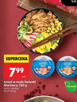 Biedronka Łosoś w sosie teriyaki Marinero oferta
