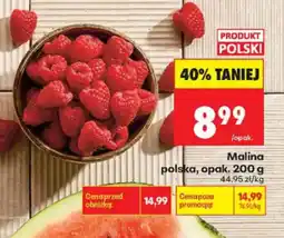 Biedronka Malina polska oferta