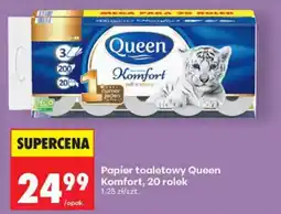Biedronka Papier toaletowy Queen Komfort oferta