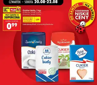 Biedronka Cukier biały oferta