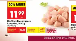Biedronka Kostka z fileta z piersi kurczaka oferta