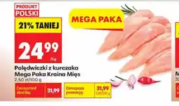 Biedronka Polędwiczki z kurczaka Mega Pakka Kraina Mięs oferta