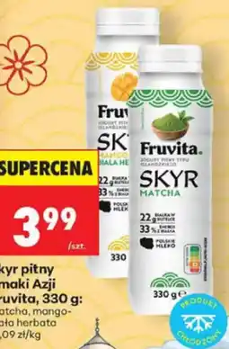 Biedronka Skyr pitny Fruvita oferta
