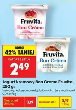 Biedronka Jogurt kremowy Bon Creme Fruvita oferta
