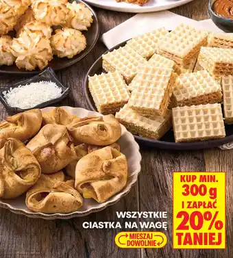 Biedronka Wszystkie ciastka na wagę oferta