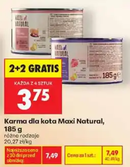 Biedronka Karma dla kota Maxi Natural oferta