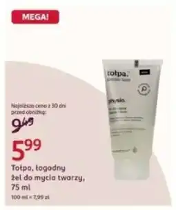 Rossmann Tołpa, łagodny żel do mycia twarzy, 75 ml oferta