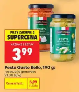 Biedronka Pesto Gusto Bello oferta