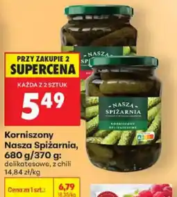 Biedronka Korniszony Nasza Spiżarnia oferta