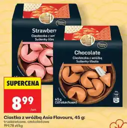 Biedronka Ciastka z wróżbą Asia Flavours oferta