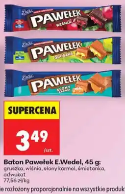 Biedronka Baton Pawełek E.Wedel oferta