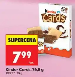 Biedronka Kinder Cards oferta