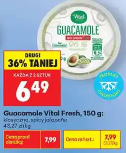 Biedronka Guacamole Vital Fresh oferta