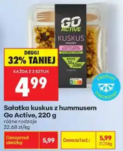 Biedronka Sałatka kuskus z hummusem Go Active oferta