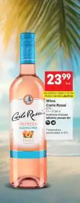Delikatesy Centrum Wino Carlo Rossi oferta