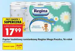 Biedronka Papier toaletowy rumiankowy Regina Mega Paczka oferta