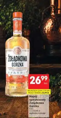 Delikatesy Centrum Napój spirytusowy Żołądkowa Gorzka oferta