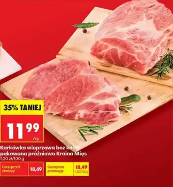 Biedronka Karkówka wieprzowa bez kości Kraina Mięs oferta