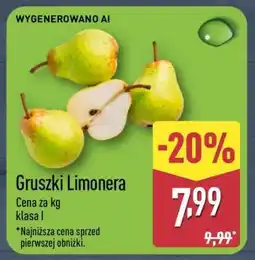ALDI Gruszki Limonera oferta