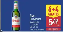 ALDI Piwo Budweiser oferta